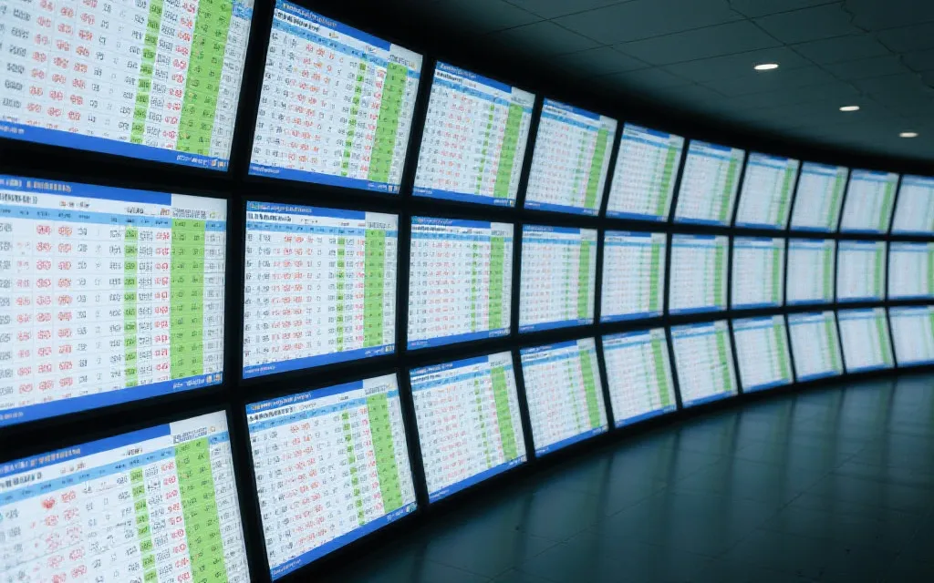 历史开奖归档检索界面